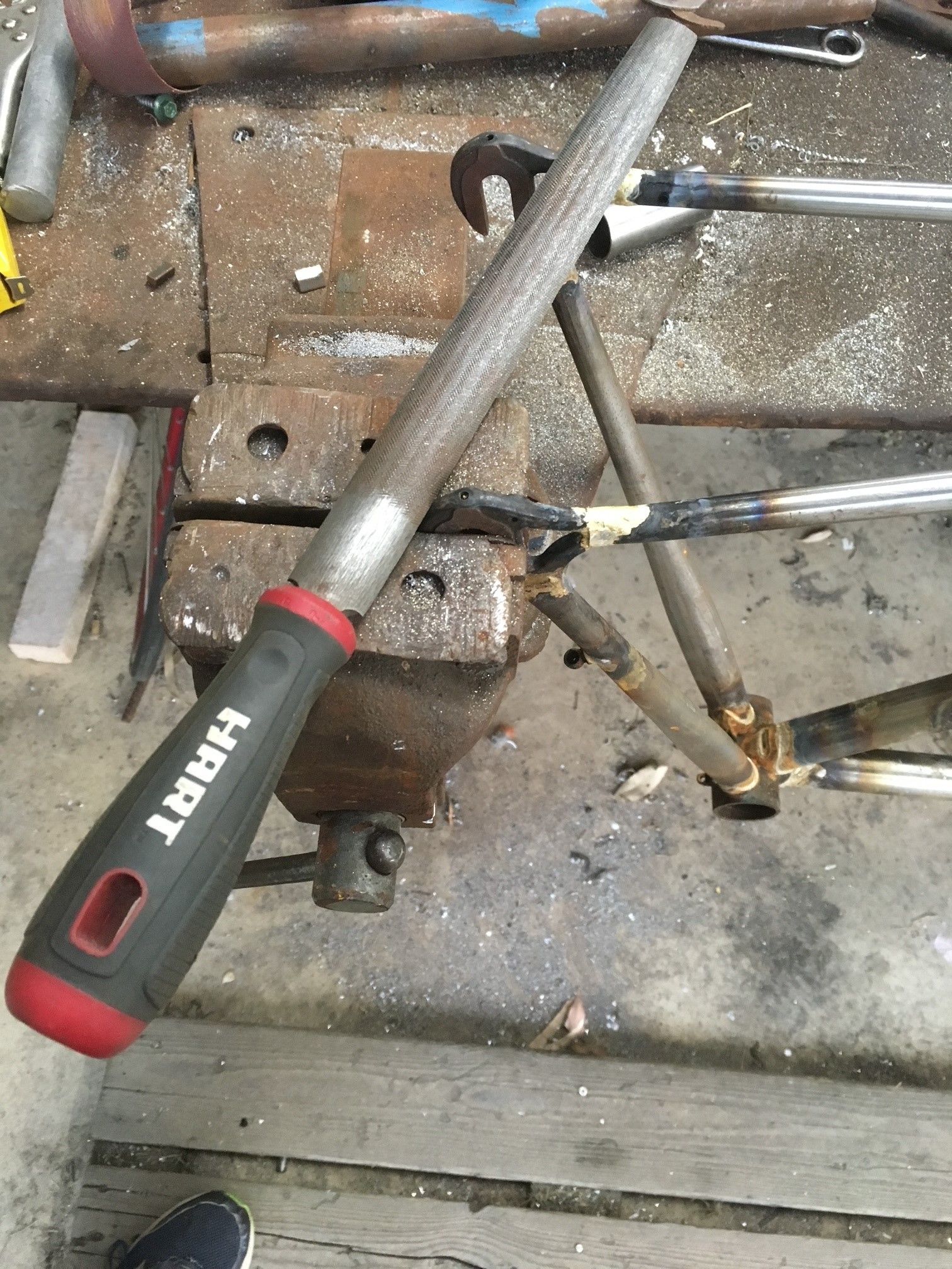 Hillbrick 30th Anniversary Frame and forks