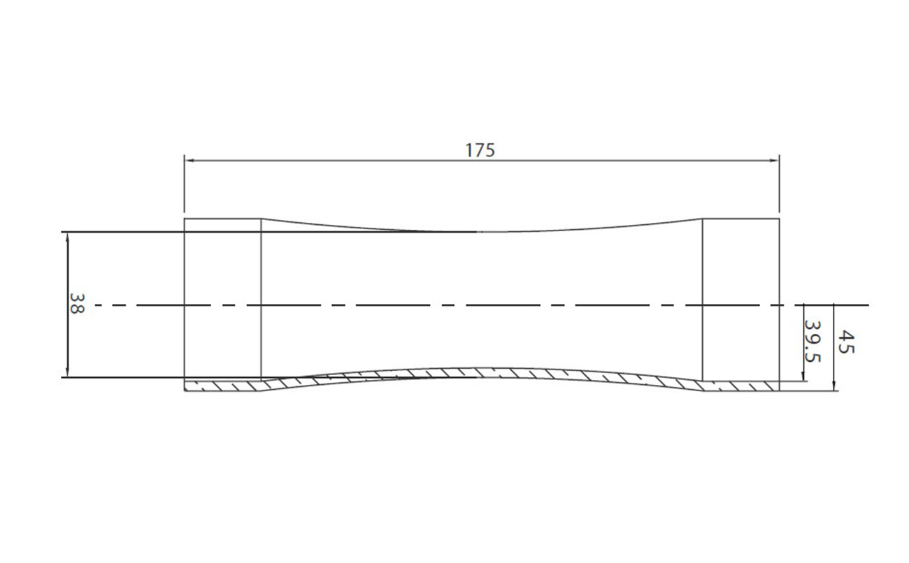 INTEGRATED HEAD TUBE 7000 alloy 175mm