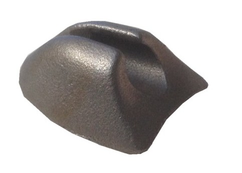 Cast single cable stop for oversize tube 31.6