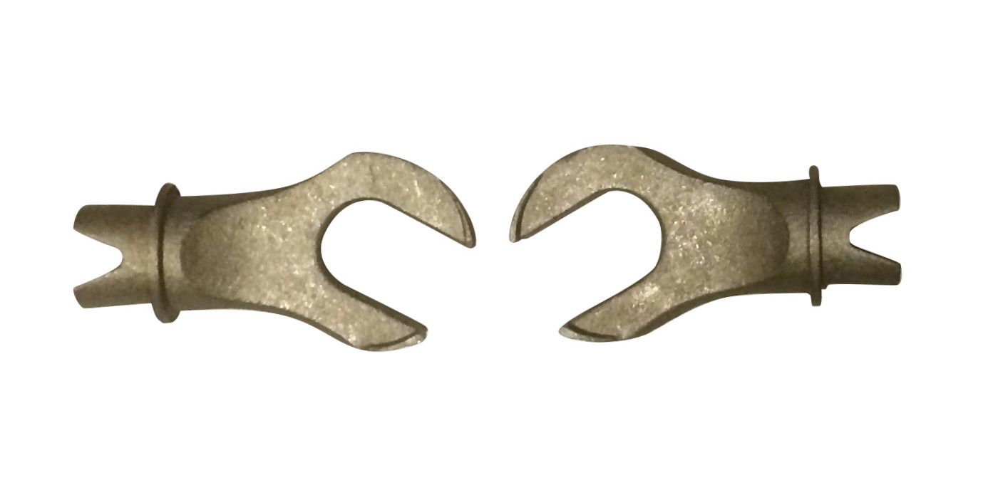 Stainless steel front plug front dropout set