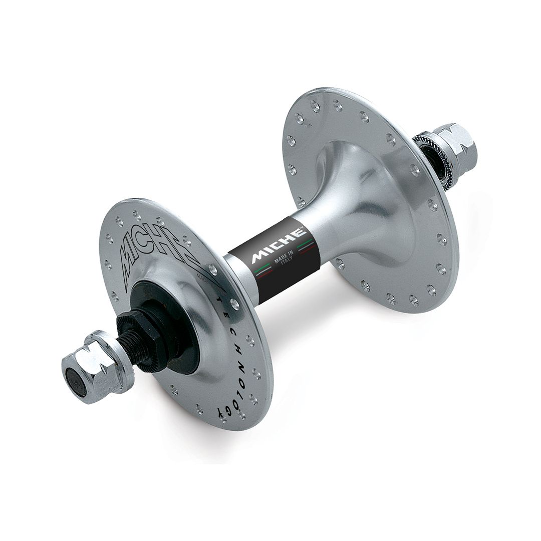 Moyeux Piste/Roue Miche Primato Large Flange - Alliage Léger, Double Fixe Ou Fixe/Libre, 100/122mm - Pour Vélo Piste Et Route